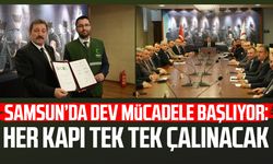 Samsun'da bağımlılıkla mücadele seferberliği