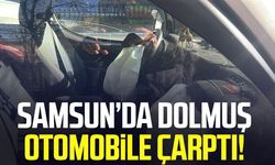 Dolmuş kazasında hava yastığı açıldı: 1 yolcu yaralandı