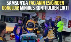 Minibüs, hafif ticari araç ve otobüse çarptı: 7 yaralı