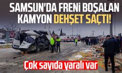 Freni patlayan tır dehşet saçtı: Öğrenci servisi dahil 7 araç birbirine girdi, 18 yaralı