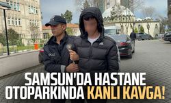 Hastane otoparkında bıçaklı kavga: 1 yaralı