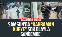 'Kahraman kurye' araç kundaklamaktan gözaltına alındı