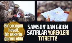 Samsunlu öğrencilerin mektupları, Şırnak'taki komandoları duygulandırdı