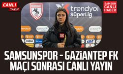 Samsunspor - Gaziantep FK maçı sonrası canlı yayın