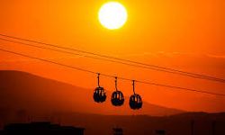 Amisos Tepesi’nden Gün Batımı Manzarası