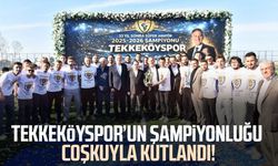 Tekkeköyspor’un şampiyonluğu coşkuyla kutlandı!