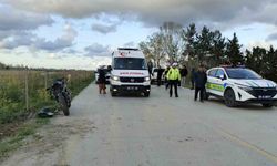 Bafra'da motosiklet kazası: 1 yaralı