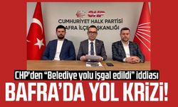 Bafra’da yol krizi! CHP'den “Belediye yolu işgal edildi” iddiası