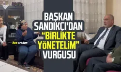 Başkan İbrahim Sandıkçı'dan “Birlikte yönetelim” vurgusu