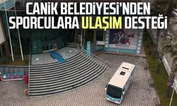Canik Belediyesi’nden sporculara ulaşım desteği