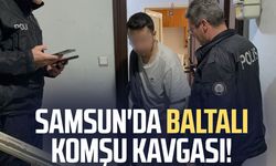 Komşusunun baltalı saldırısından babasını kurtardı, kendi yaralandı