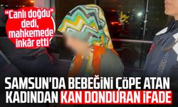 Yeni doğan bebeğini çöpe atan kadın ifadesini değiştirdi: Savcılıkta 'Canlı doğdu', mahkemede 'Ölü doğdu' dedi