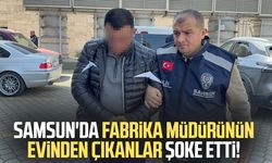 Fabrika müdürünün evinde cephanelik gibi silah ve malzeme çıktı