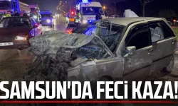 Samsun'da zincirleme trafik kazası: 6 yaralı