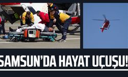 Samsun'da kalp krizi geçiren hasta hayata tutundu