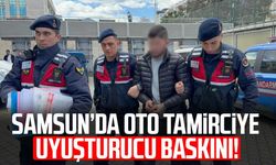 Oto tamirciye uyuşturucu baskını