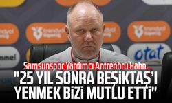 Sebastian Hahn: '25 yıl sonra Beşiktaş'ı yenmek bizi mutlu etti'