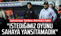 Samsunspor Yardımcı Antrenörü Hahn’dan taraftara özür: “Bu oyun kabul edilemez”