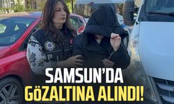 Samsun'da evde uyuşturucuyla yakalanan kadın gözaltına alındı
