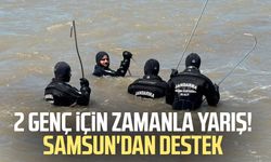 Kelkit Çayı'nda 2 genç için zamanla yarış! Samsun'dan destek