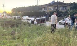 Samsun'da otomobil takla attı: 6 yaralı