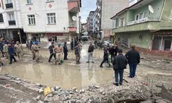 Selin vurduğu Havza'da yaralar sarılıyor: Tüm ekipler sahada