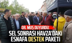 Havza'da selin yaraları sarılıyor: Esnaf ve vatandaşlara destek paketleri
