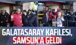 Galatasaray, Samsun'a geldi