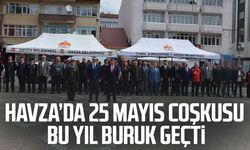 Havza’da 25 Mayıs coşkusu bu yıl buruk geçti