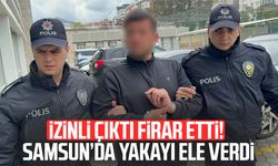 Samsun'da cezaevi firarisi yakalandı