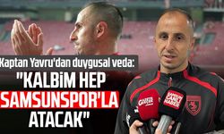 Kaptan Zeki Yavru'dan duygusal veda: "Kalbim hep Samsunspor'la atacak"