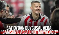 Ľubomír Šatka’dan duygusal veda: "Samsun’u asla unutmayacağız"