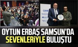 Oytun Erbaş Samsun’da sevenleriyle buluştu