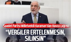 SP'li Mehmet Karaman’dan Havza esnafı için vergi çağrısı