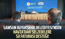 Havza'da selden etkilenenlerin 6 aylık su giderini belediye karşılayacak