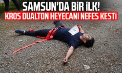 Samsun'da dağ bisikleti ve koşu yarışı heyecanı