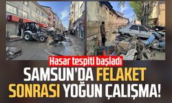 Selin vurduğu Havza'da yaralar sarılıyor: Tüm ekipler sahada