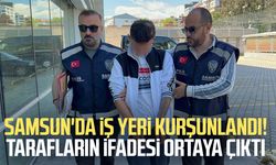 Samsun'da müteahhitlik anlaşmazlığında iş yerini kurşunladı