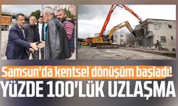 Samsun'da modern ve güvenli konut dönüşümü başladı