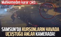 Samsun'da 6 kişinin yaralandığı silahlı çatışmanın güvenlik kameradan görüntüsü ortaya çıktı