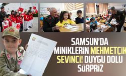 Mehmetçiklerin mektupları Samsunlu öğrencilerle buluştu