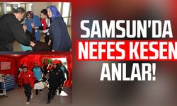 Çarşamba Devlet Hastanesi'nde kapsamlı afet tatbikatı