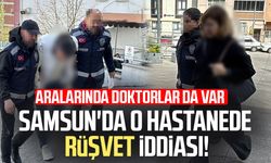 Samsun'da rüşvet operasyonu: 4'ü doktor 18 gözaltı