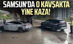 Samsun'da kavşakta kaza: 3 yaralı