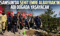Samsun'da şehit Emre Albayrak’ın adı doğada yaşayacak