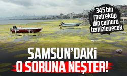 Kurupelit Marina'daki 'deniz marulu' sorununa neşter: 345 bin metreküp dip çamuru temizlenecek