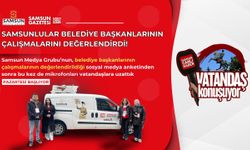Samsunlular belediye başkanlarının çalışmalarını sahada değerlendirdi