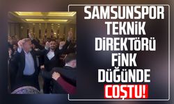 Samsunspor Teknik Direktörü Thorsten Fink düğünde coştu!