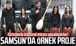 Samsun'da liseliler milli ve manevi değerleri ezgilerle yaşatıyor
