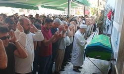 Derbent Barajı'nda ölü bulunan 2 çocuk annesi kadın, son yolculuğuna uğurlandı